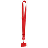 Universal Mobile Phone Lanyard Adjustable Crossbody Hanging Neck Strap W/Patch
