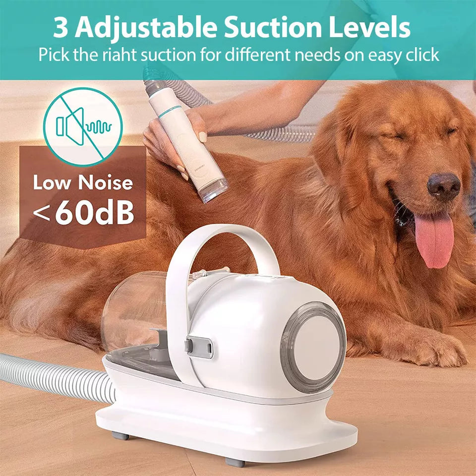 All in one Electric Pet Grooming Vacuum Kit