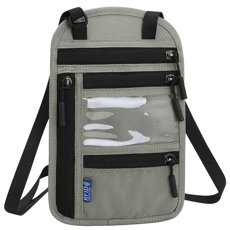 RFID Blocking Security Travel Pouch Wallet
