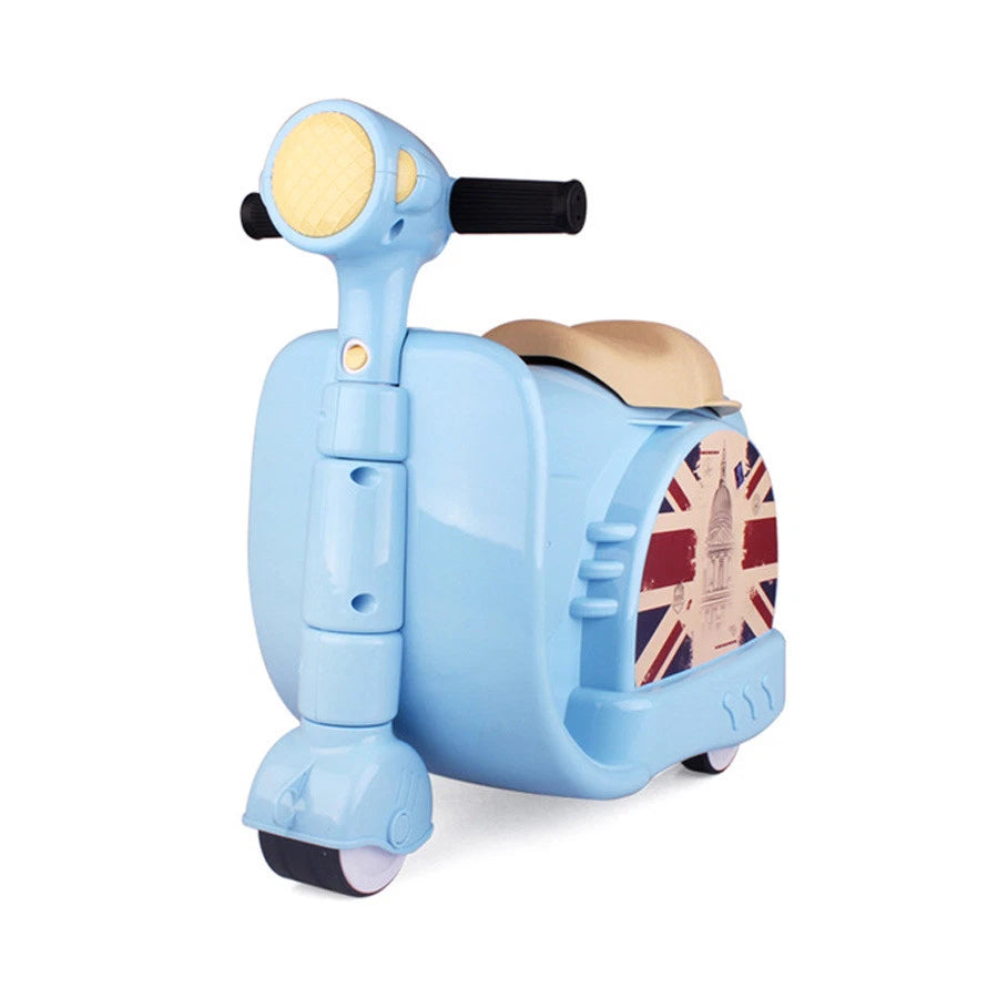 2 in 1 Kids Motor Trunk Ride-on Suitcase