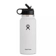 Hydro Flask 32oz (946ml) Wide Mouth Water Bottle with Straw Lid