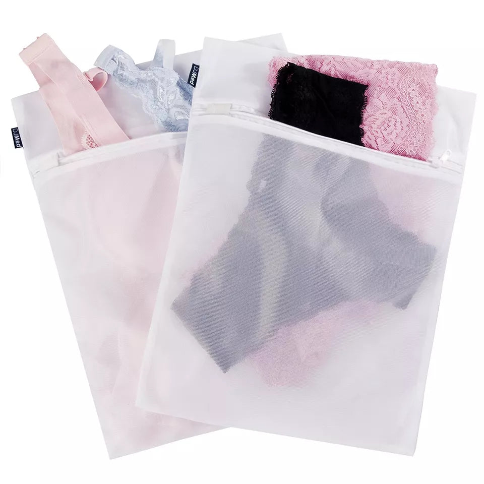 6x Laundry Wash Bags, Lingerie Washing Mesh Travel Wash Bag Stockings