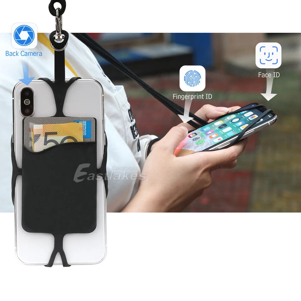 Universal Lanyard Cell Phone Neck Strap Case Cover