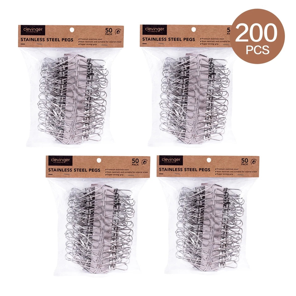 Stainless Steel Clothes Clips Pegs For Laundry
