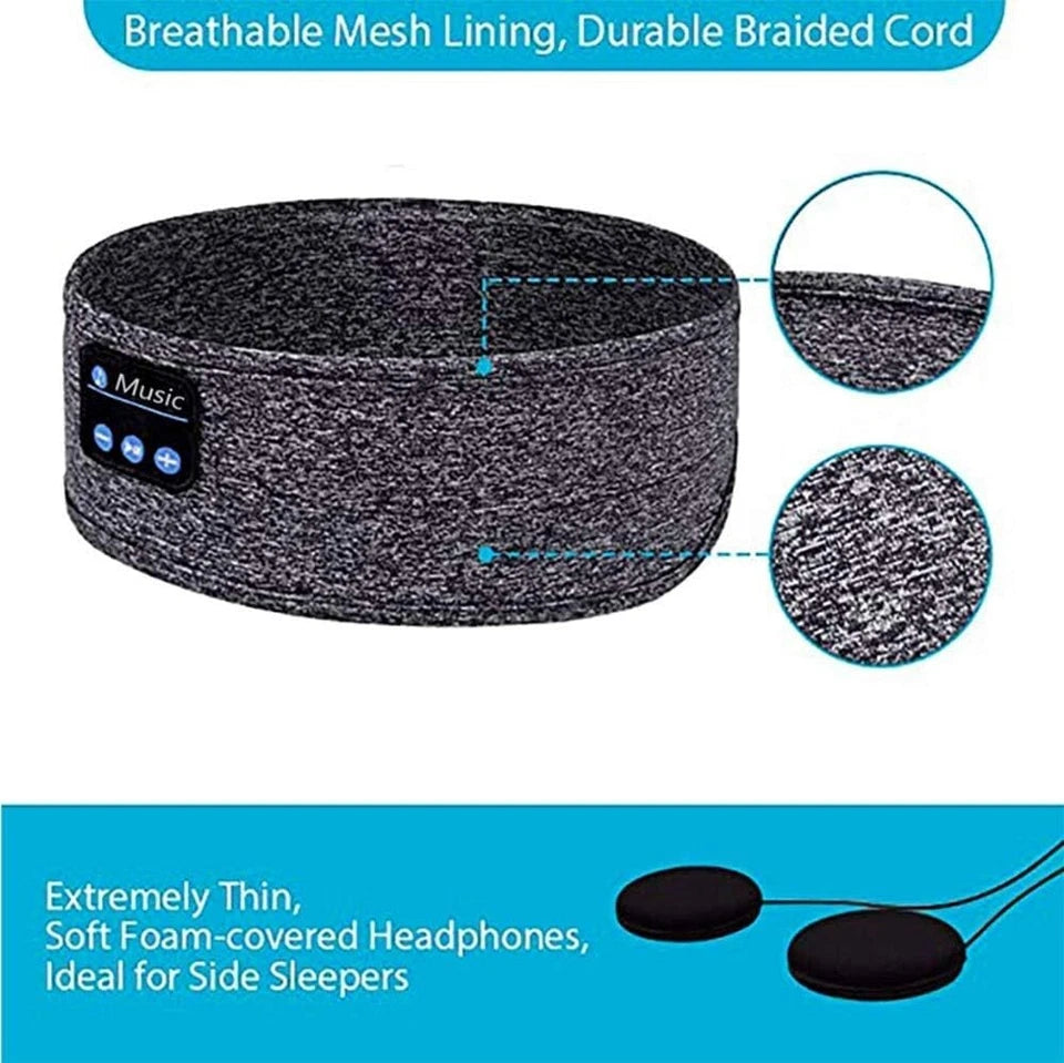Wireless Eye Mask with Bluetooth Sleep Headphones