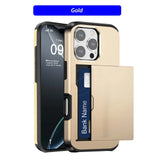 Iphone 17 16 16e 15 14 13 12 Pro Max Plus Case Wallet Card Holder Shockproof