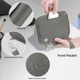 RFID Blocking Travel Wallet & Passport Holder for Family of 4 – Includes Wrist Strap