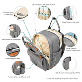 Putybudy Large Baby Diaper Backpack