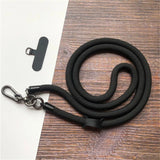 Crossbody Nylon Patch Phone Lanyards Mobile Strap Lanyard