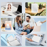 Rechargeable Travel Makeup Mirror with 72 LED Lights & 3 Light Modes