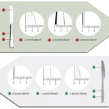 8 Pieces Travel Cutlery Set