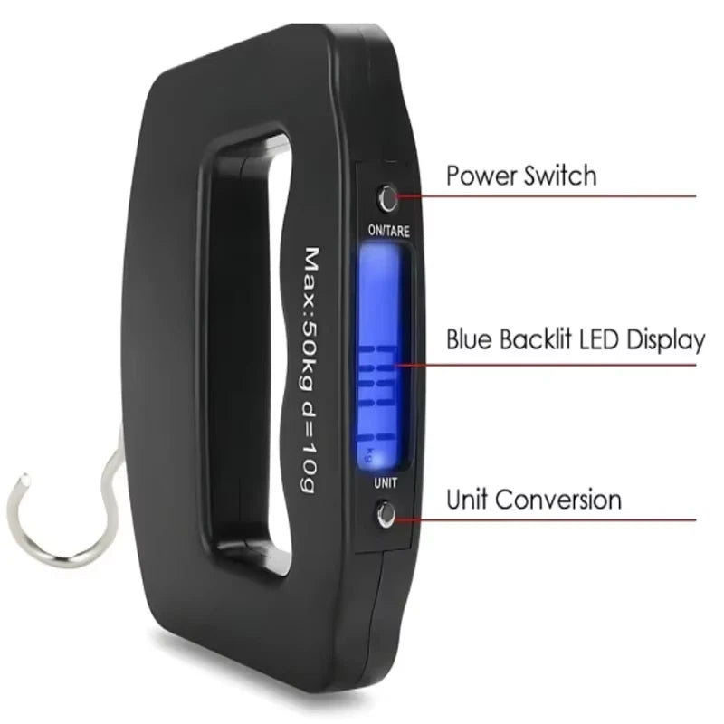 Portable Luggage Scale Up To 50kg