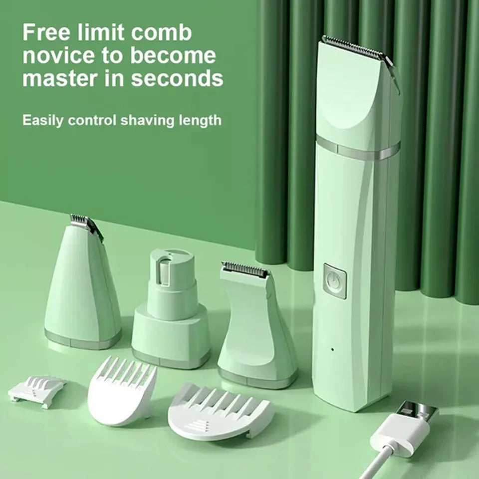 4 in 1 Pet Clippers Grooming Kit