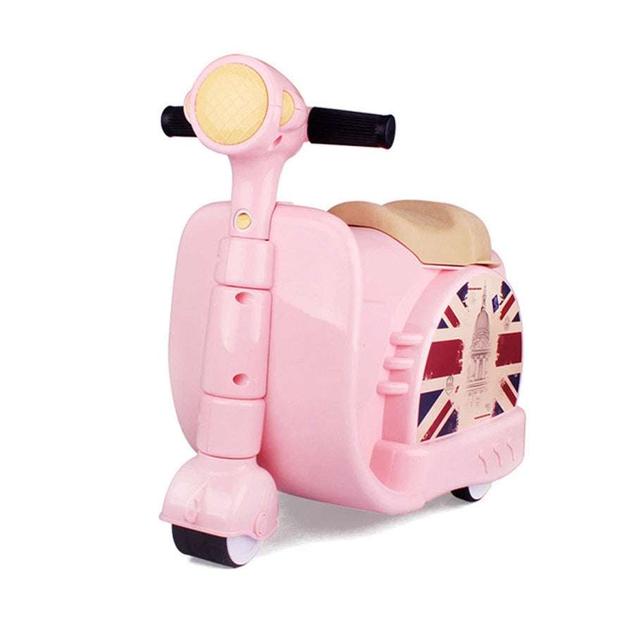 2 in 1 Kids Motor Trunk Ride-on Suitcase