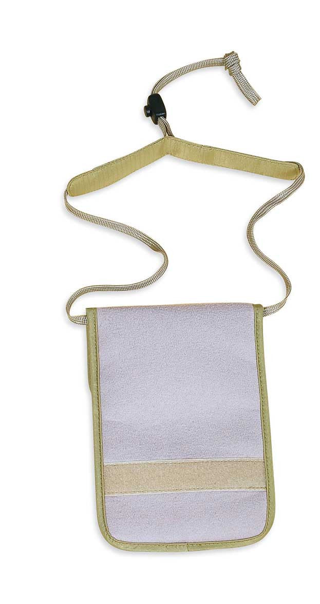 TAT 2845 Tatonka Skin Folded neck pouch, reverse tan colour