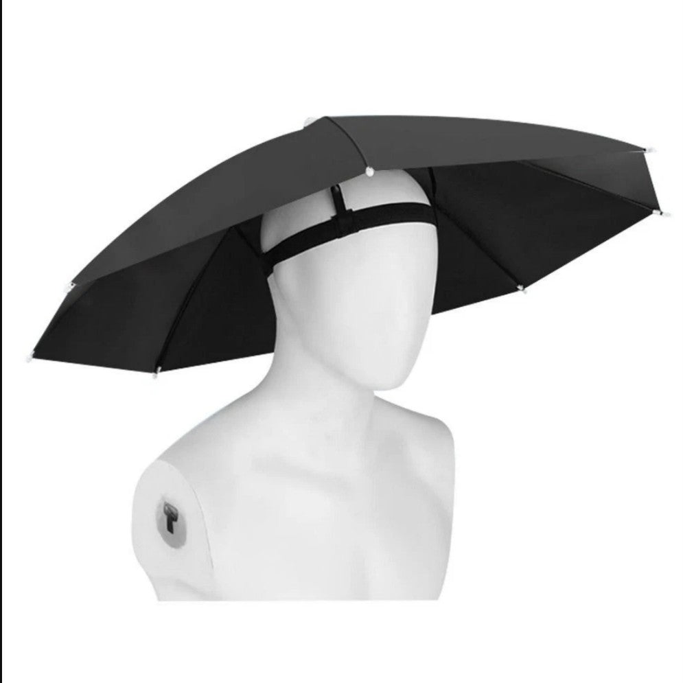 Army Green Anti-UV and Rain Travel Fishing Umbrella Hat