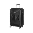 Wanderlite 28-inch Luggage Set with TSA Lock�ABS Hard Shell Travel Suitcase Organiser Luggage Case Black
