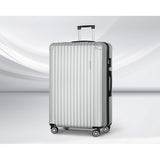 Wanderlite 28-inch Luggage Set with TSA Lock�ABS Hard Shell Travel Suitcase Organiser Luggage Case Light Grey