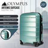 Olympus Artemis 20 in Hard Shell ABS+PC - Electric Teal