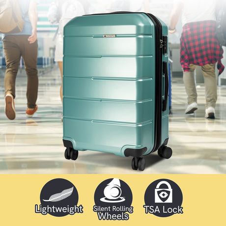 Olympus Artemis 20 in Hard Shell ABS+PC - Electric Teal