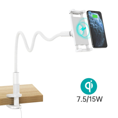 CHOETECH T584-F 2-in-1 15W Phone Mount with Fast Wireless Charger (for 4-7 inch)