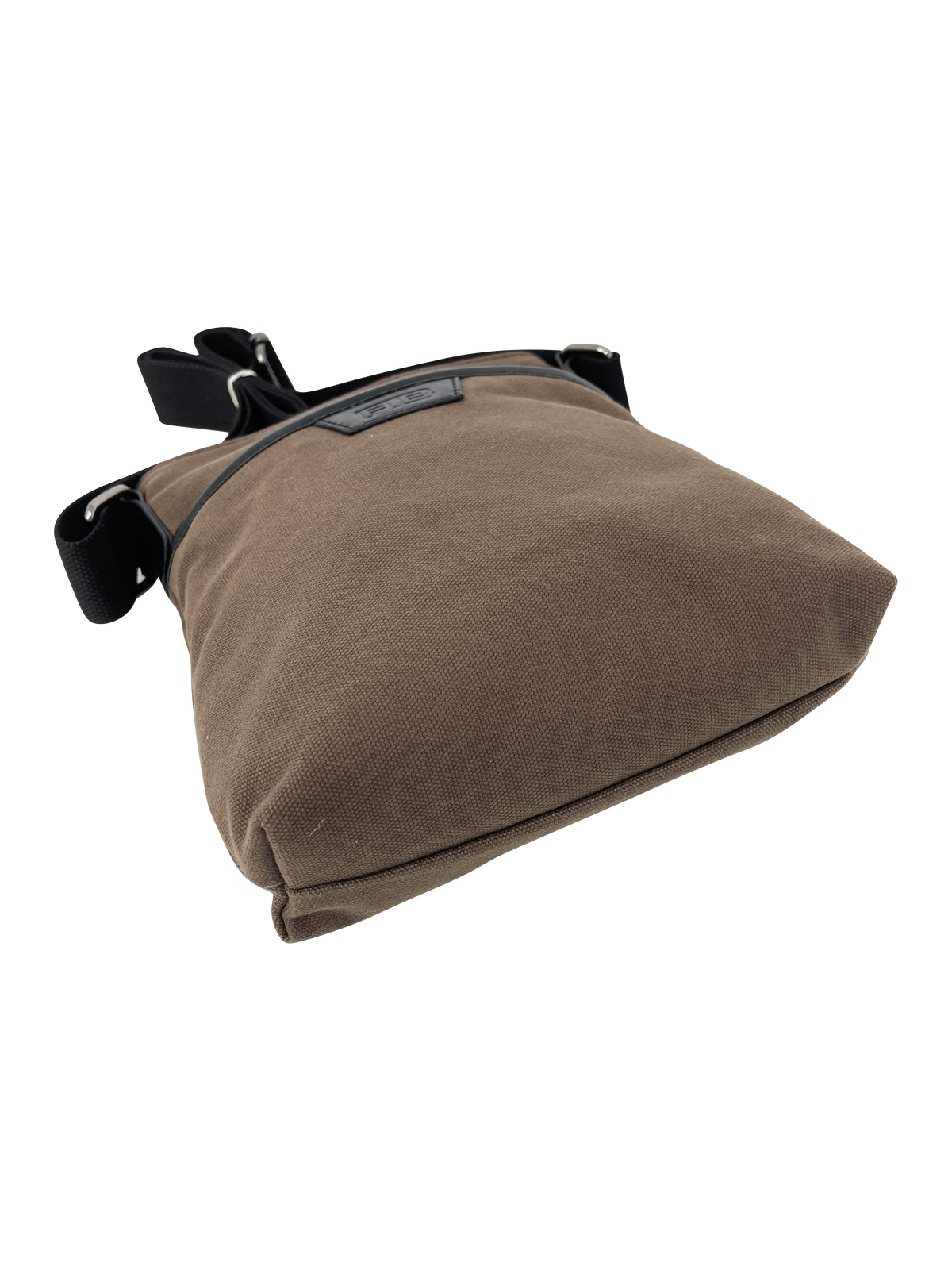 FIB Byron Canvas Sling Bag Shoulder Travel - Brown