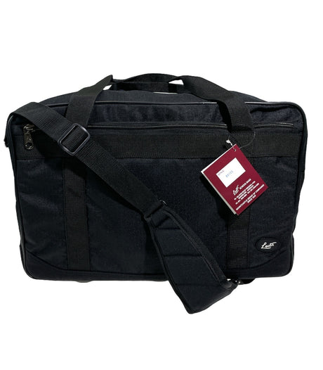 44L Foldable Duffel Bag Gym Sports Luggage Travel Foldaway School Bags - Black