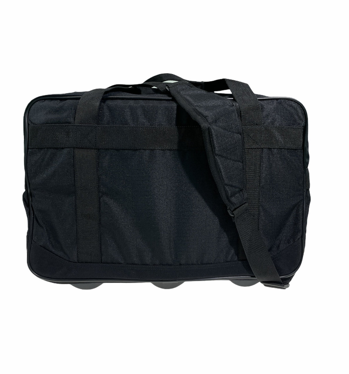 44L Foldable Duffel Bag Gym Sports Luggage Travel Foldaway School Bags - Black