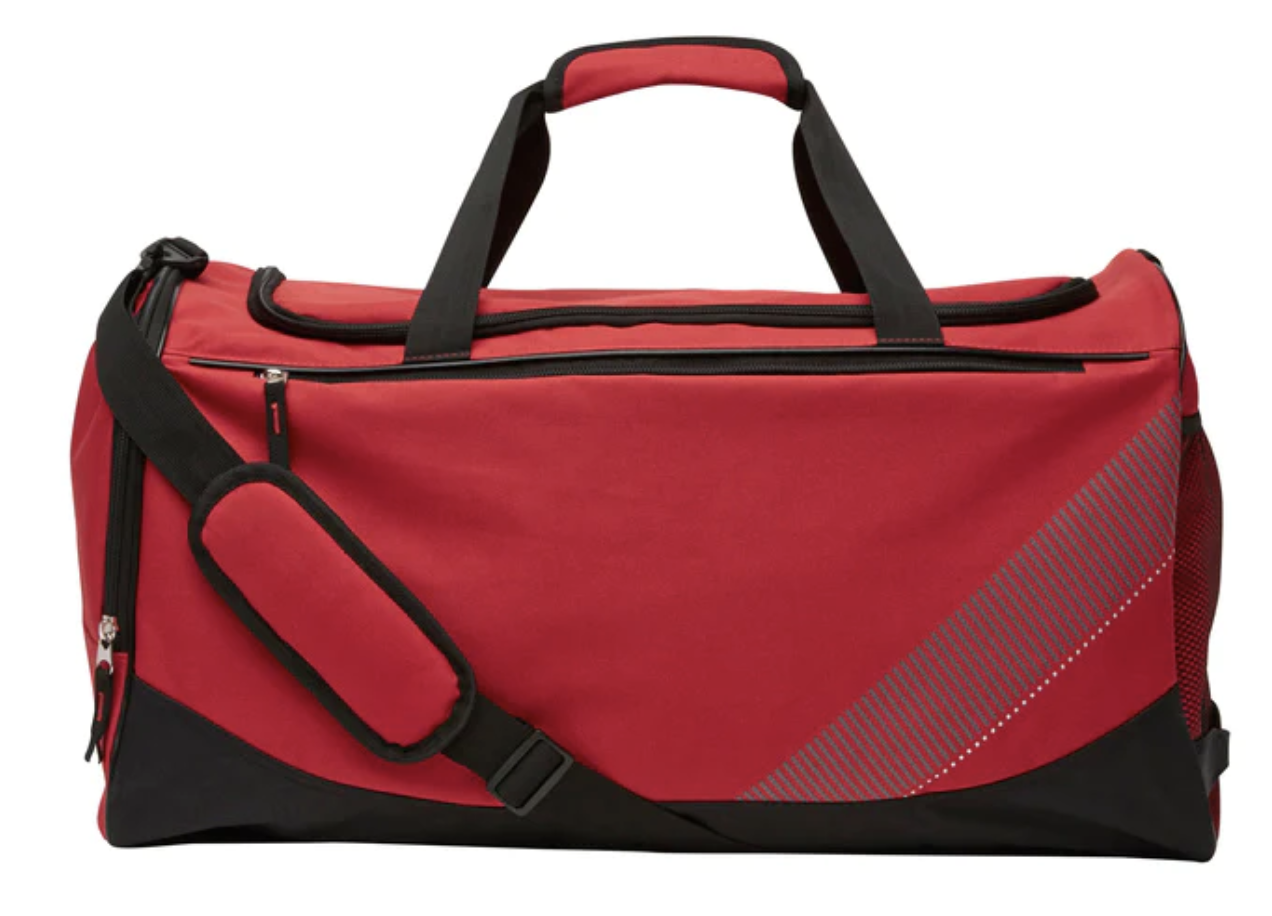 Travel Gear Waterproof Gym Duffel Bag Foldable Red