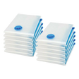 Vacuum Bags x12 | Compact Clothing Storage Space Saver for Travel