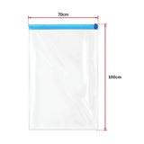 Vacuum Bags Clothes Sealed Clothing Bag Travel Compact Storage Space Saver x20