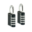 X2 Combination Padlock 4-Digit Outdoor Weatherproof Security School Lock Travel